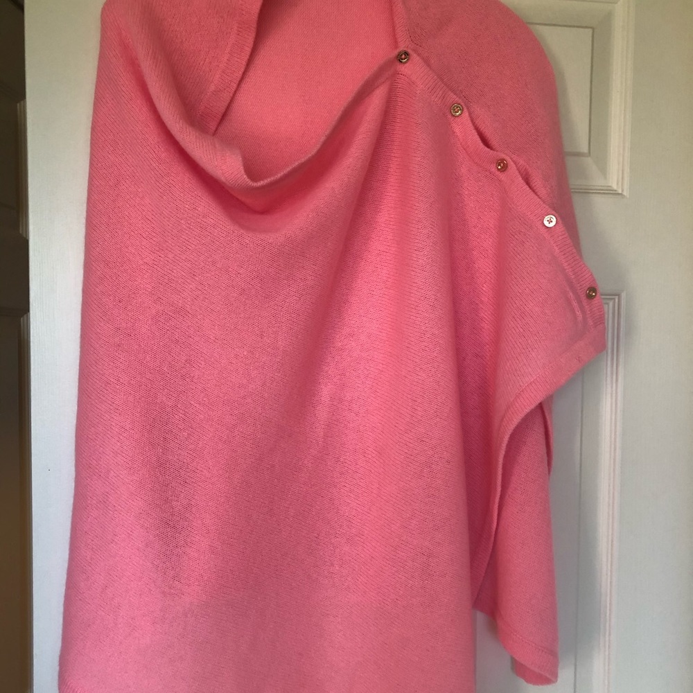 Lilly Pulitzer Harp Cashmere Wrap Paradise Pink